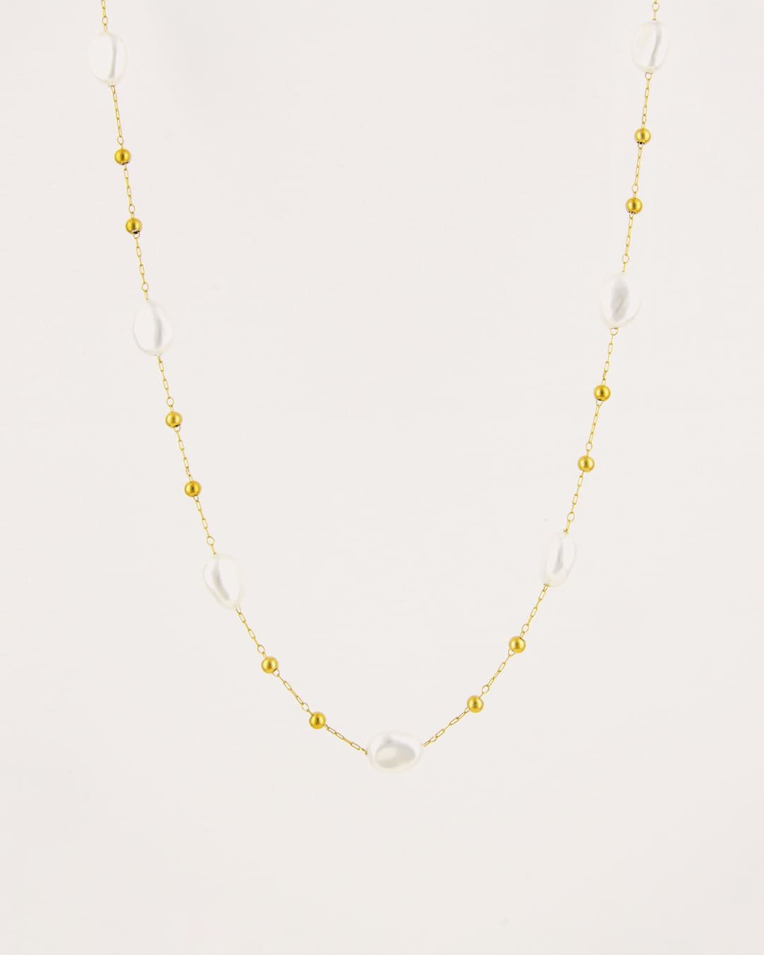 Collar Acero Largo Sagira Dorado