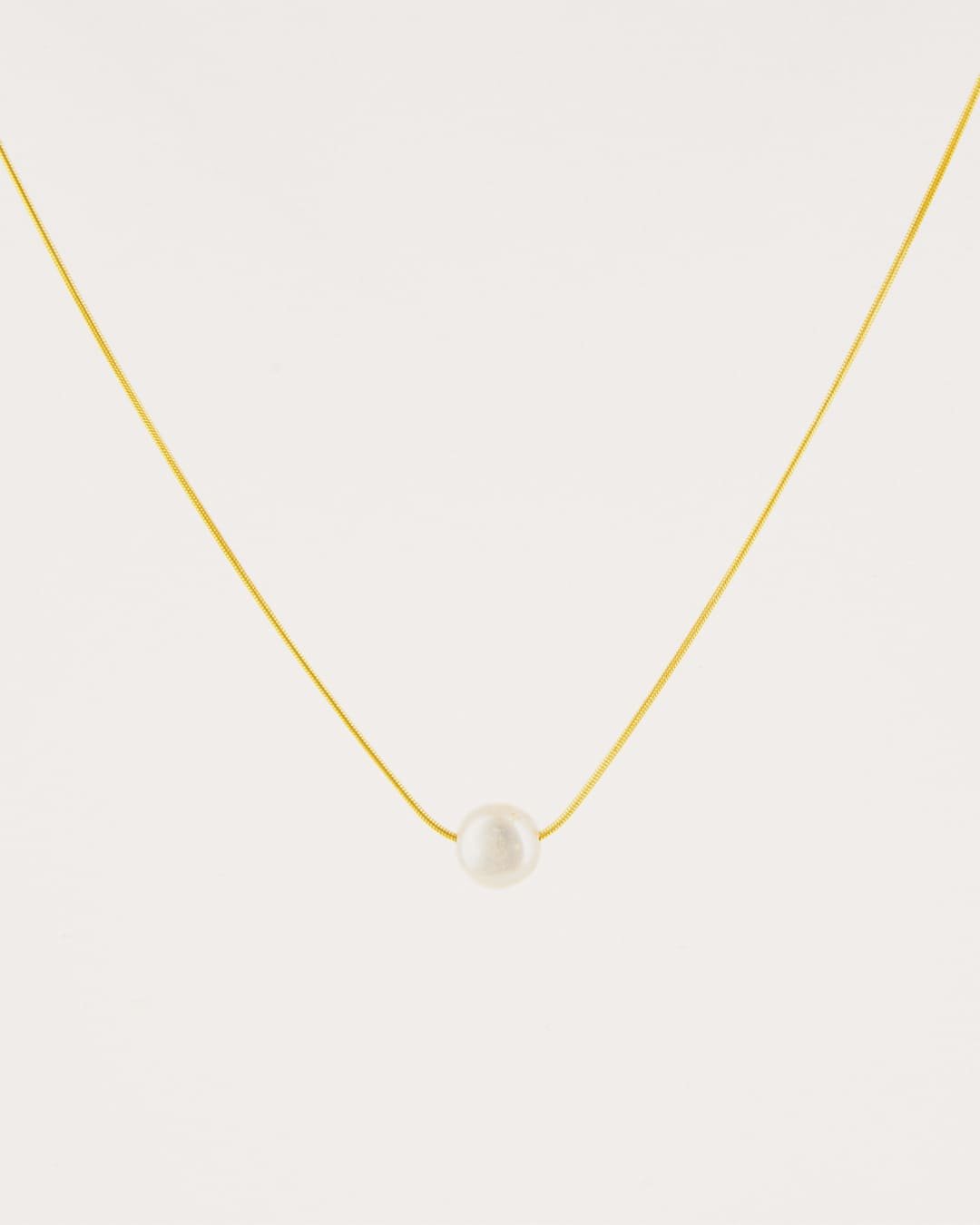 Collar Acero Aura Dorado