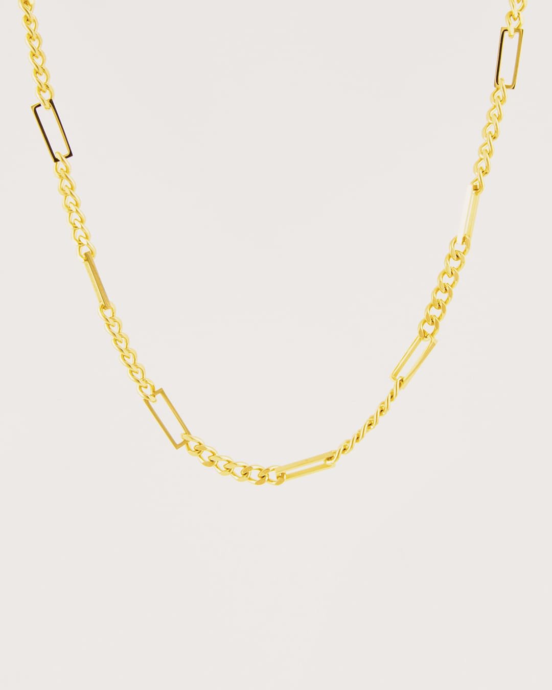 Collar Acero Véneto Dorado