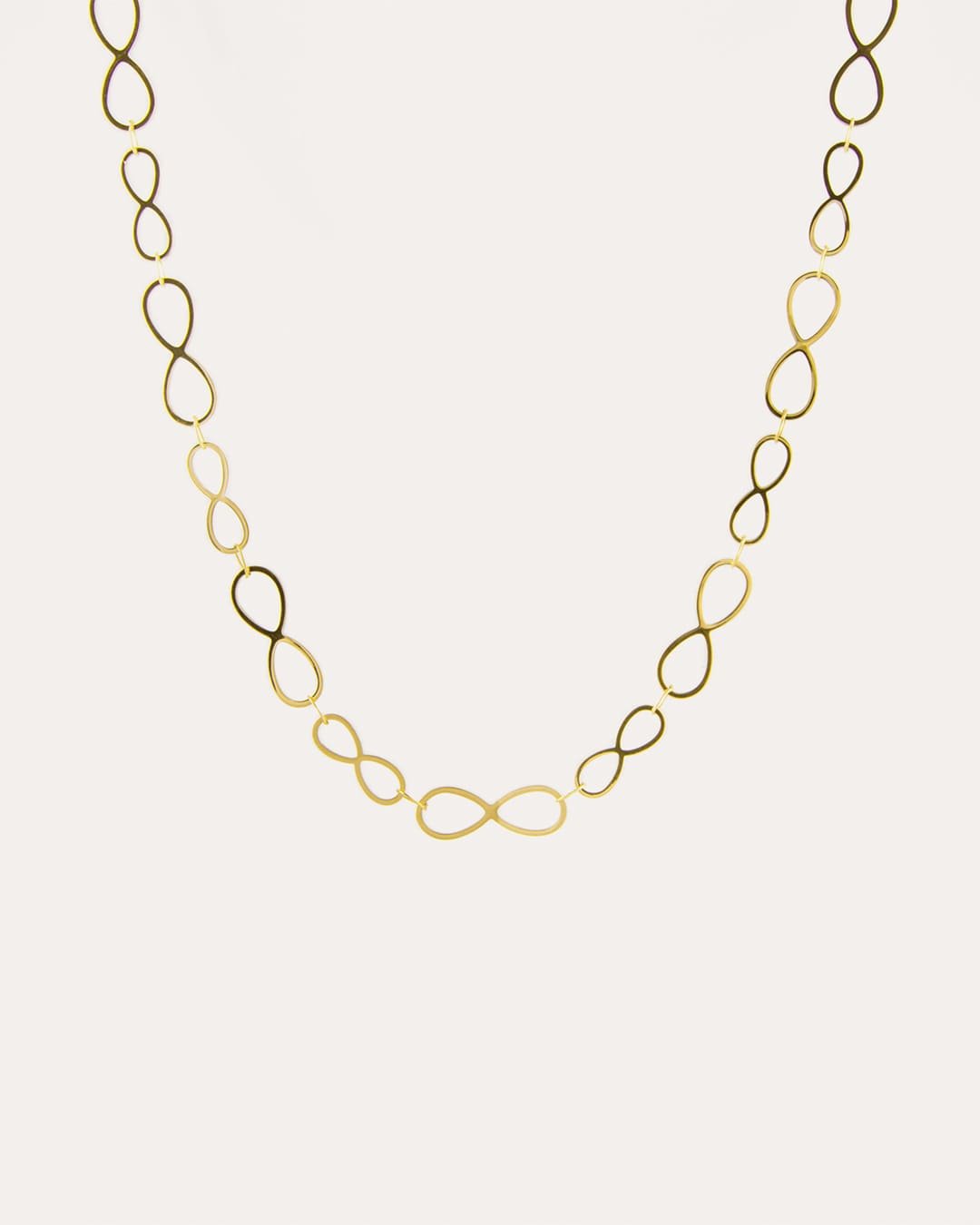 Collar Acero Infinitos Dorado