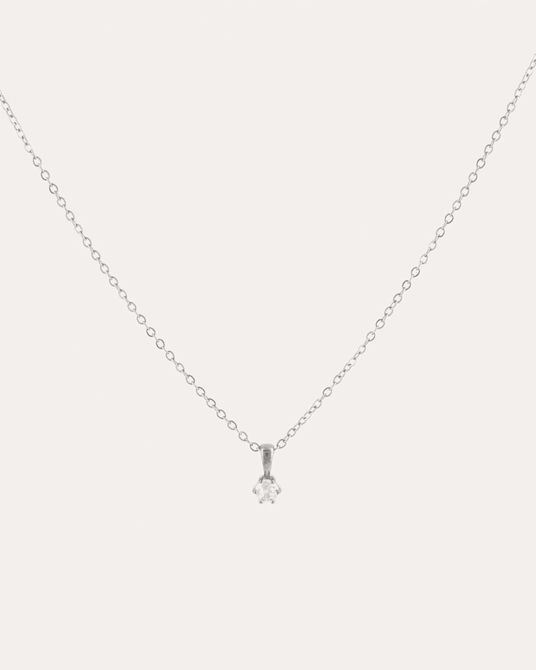 Collar Acero Baraka Plateado