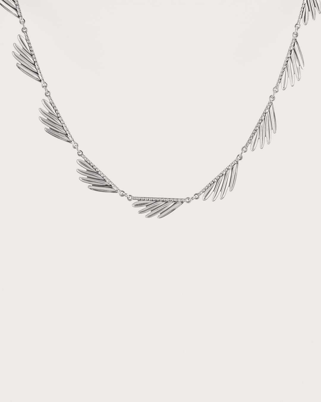 Collar Acero Eris Plateado