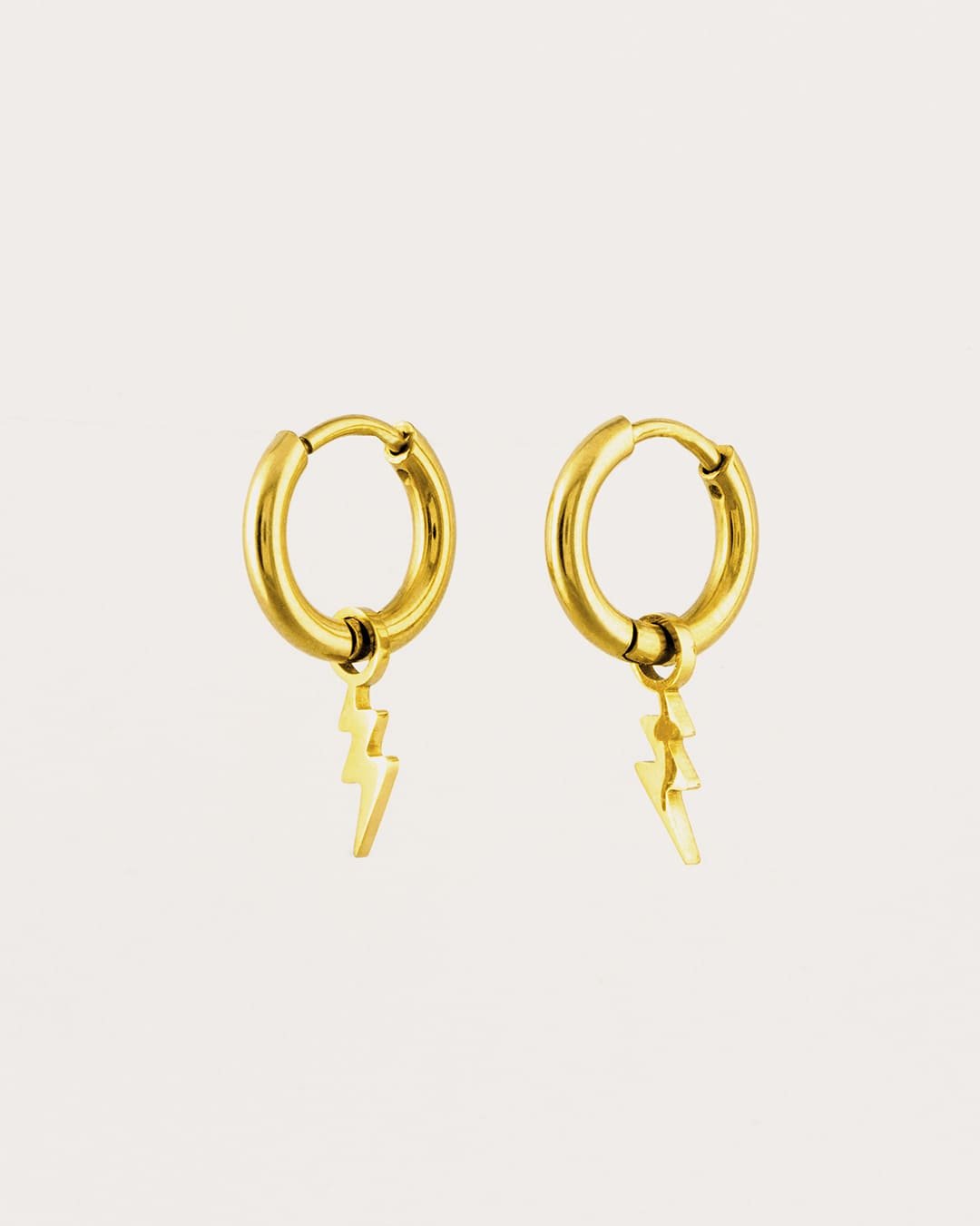 Aro Acero Rayo Dorado