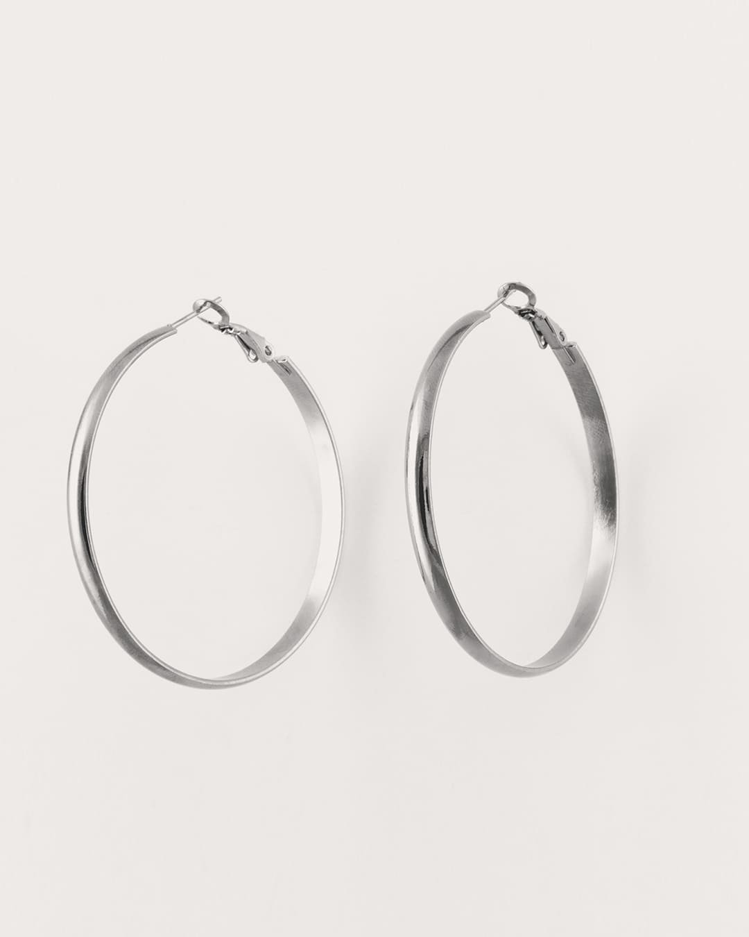 Aro Acero Basic Plateado