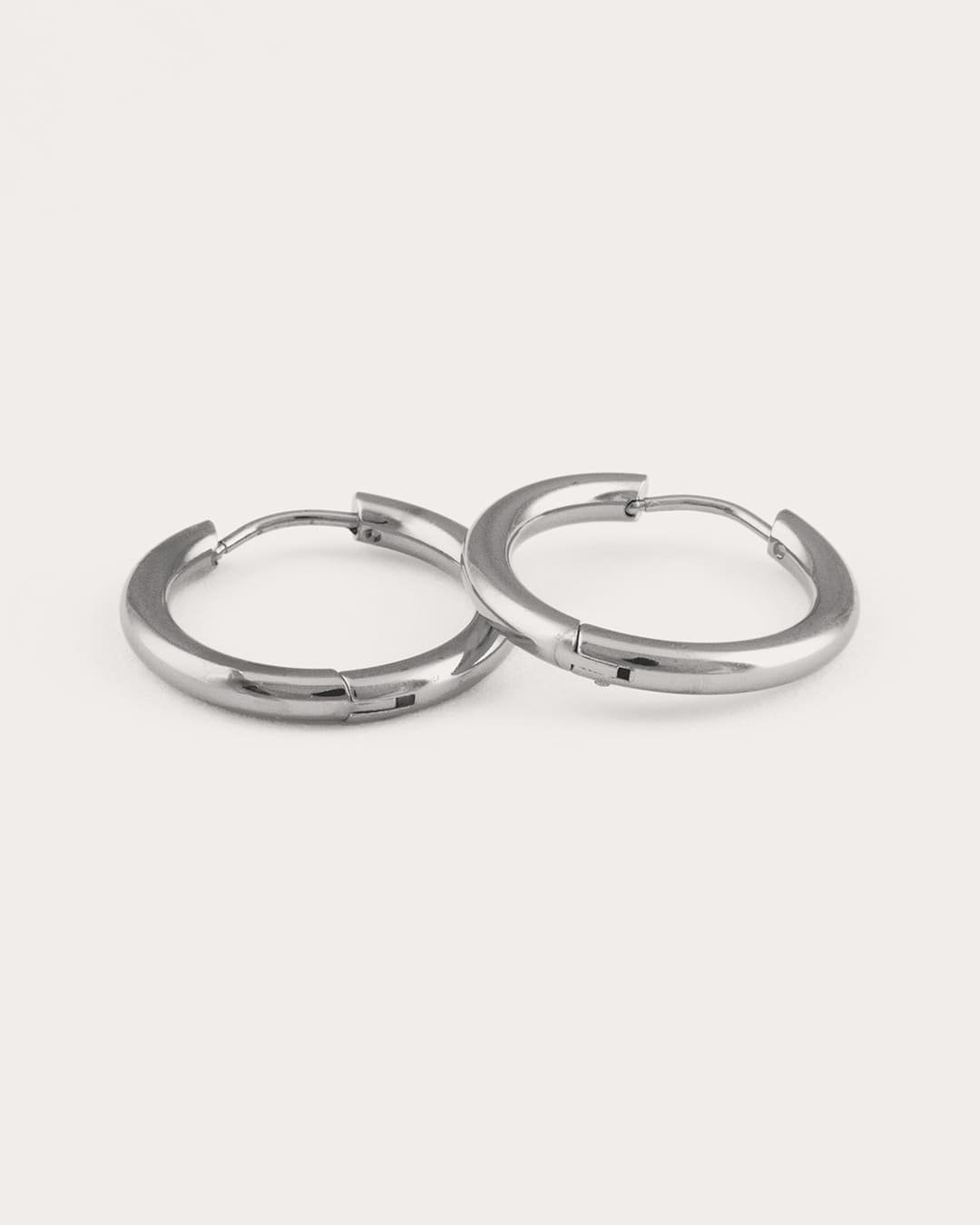 Aro Acero Circles Plateado