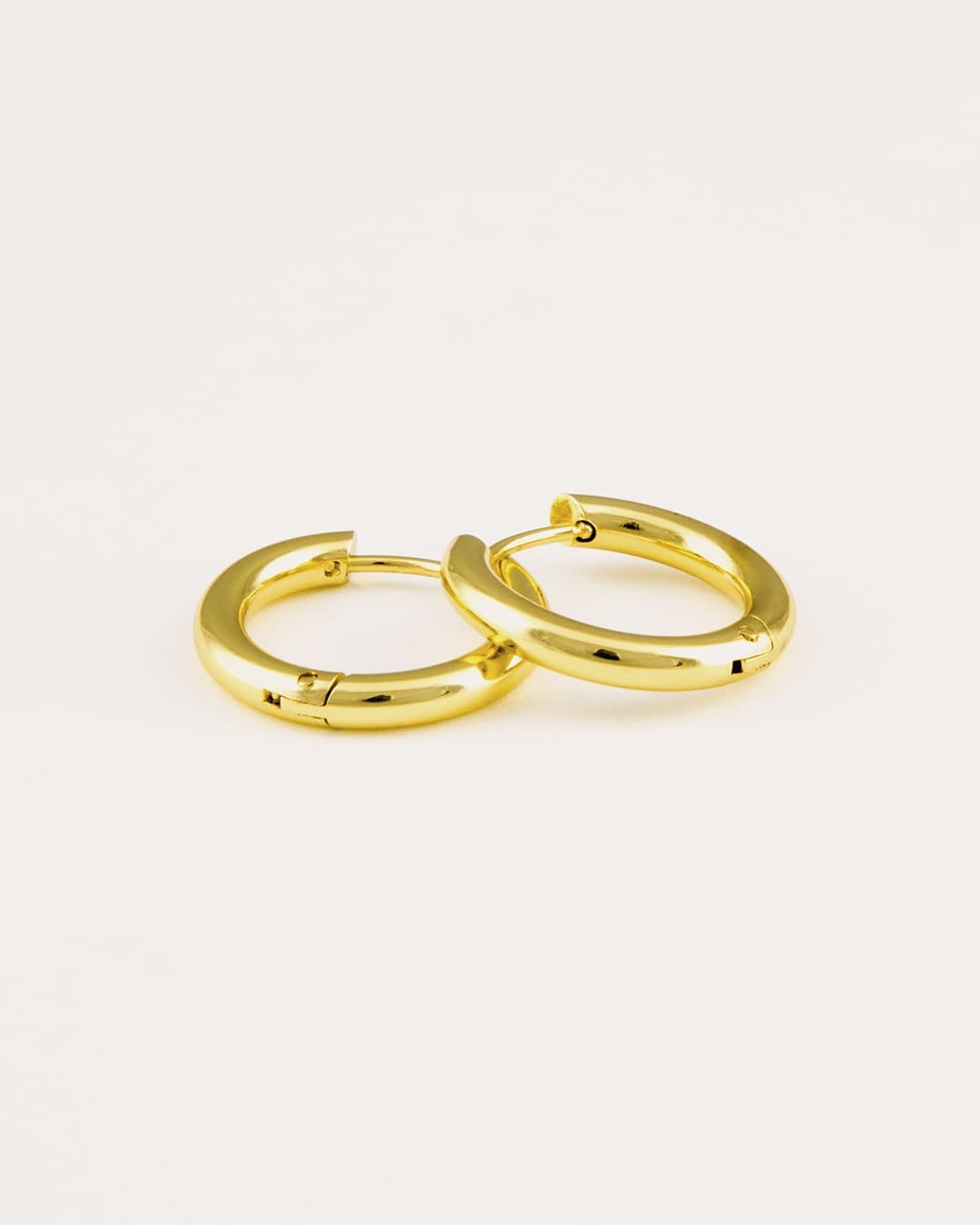 Aro Acero Circles Mediano Dorado