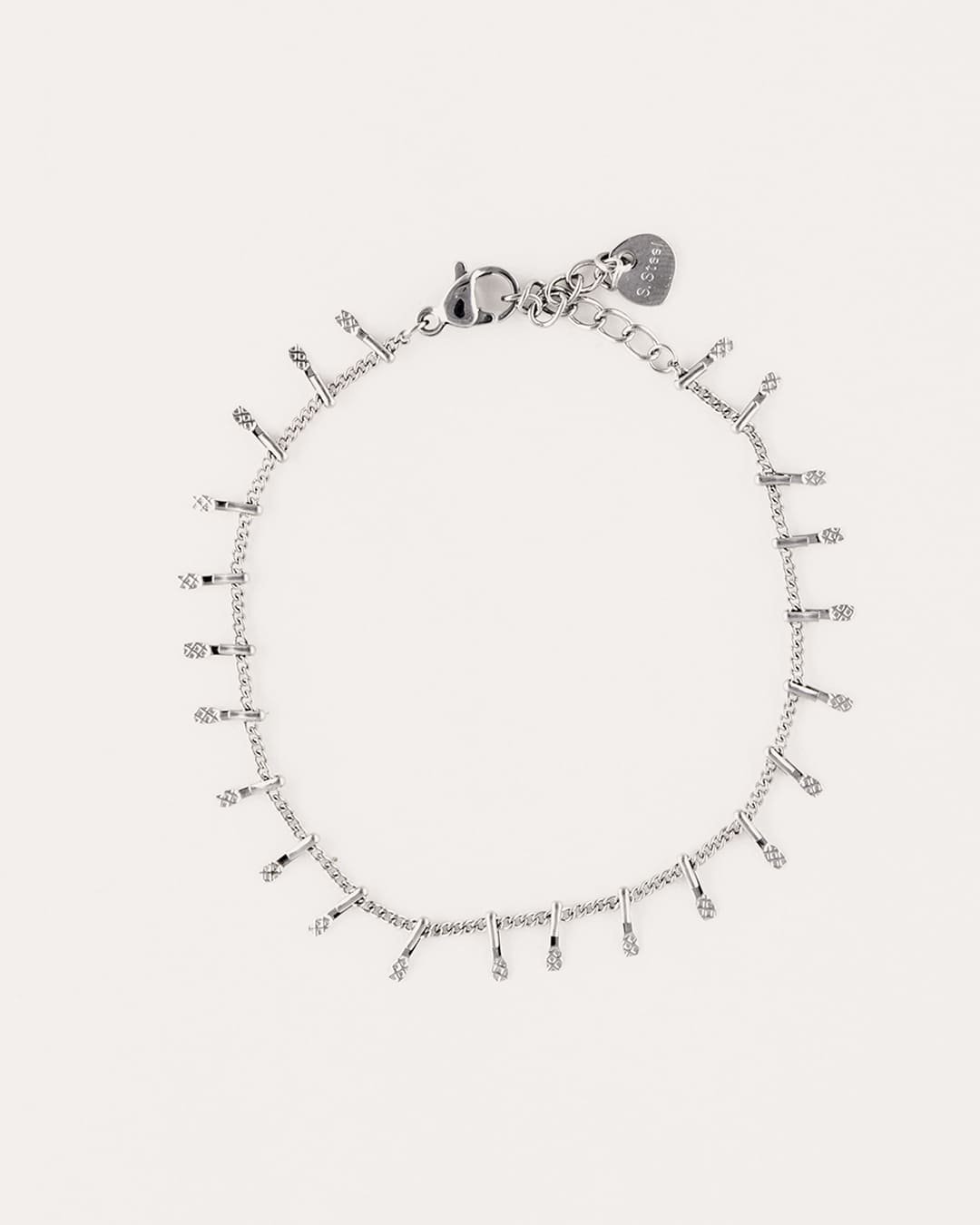 Pulsera Acero Elentari Plateada