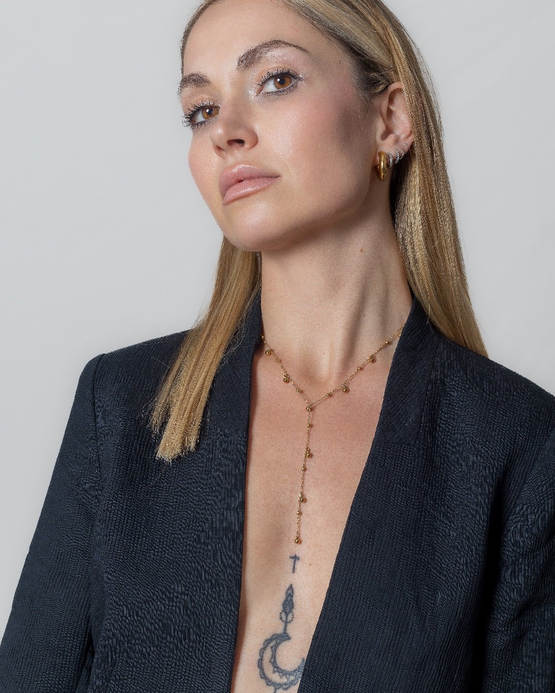 Collar Acero Khissa Dorado