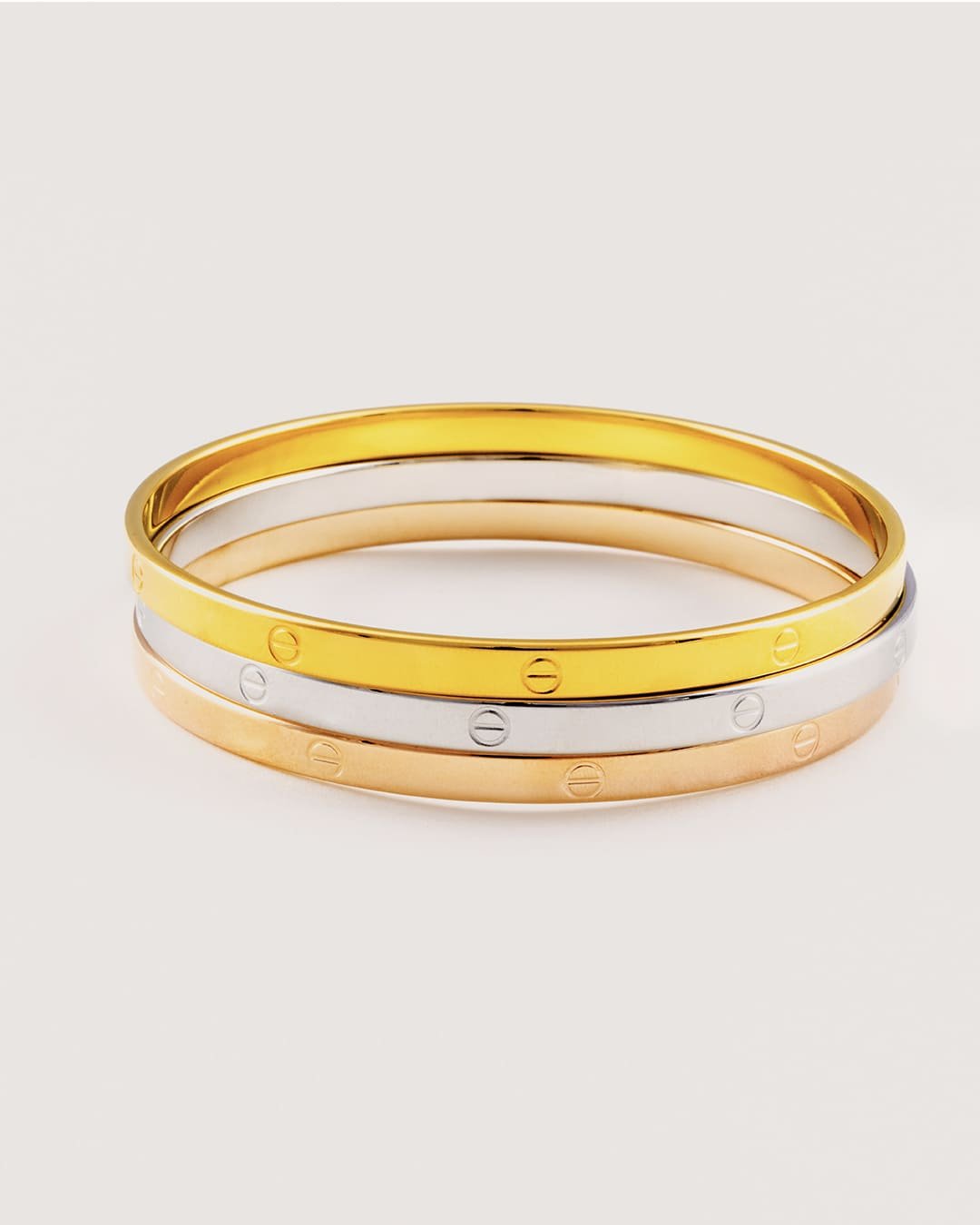 Pulsera Acero Triple Mix