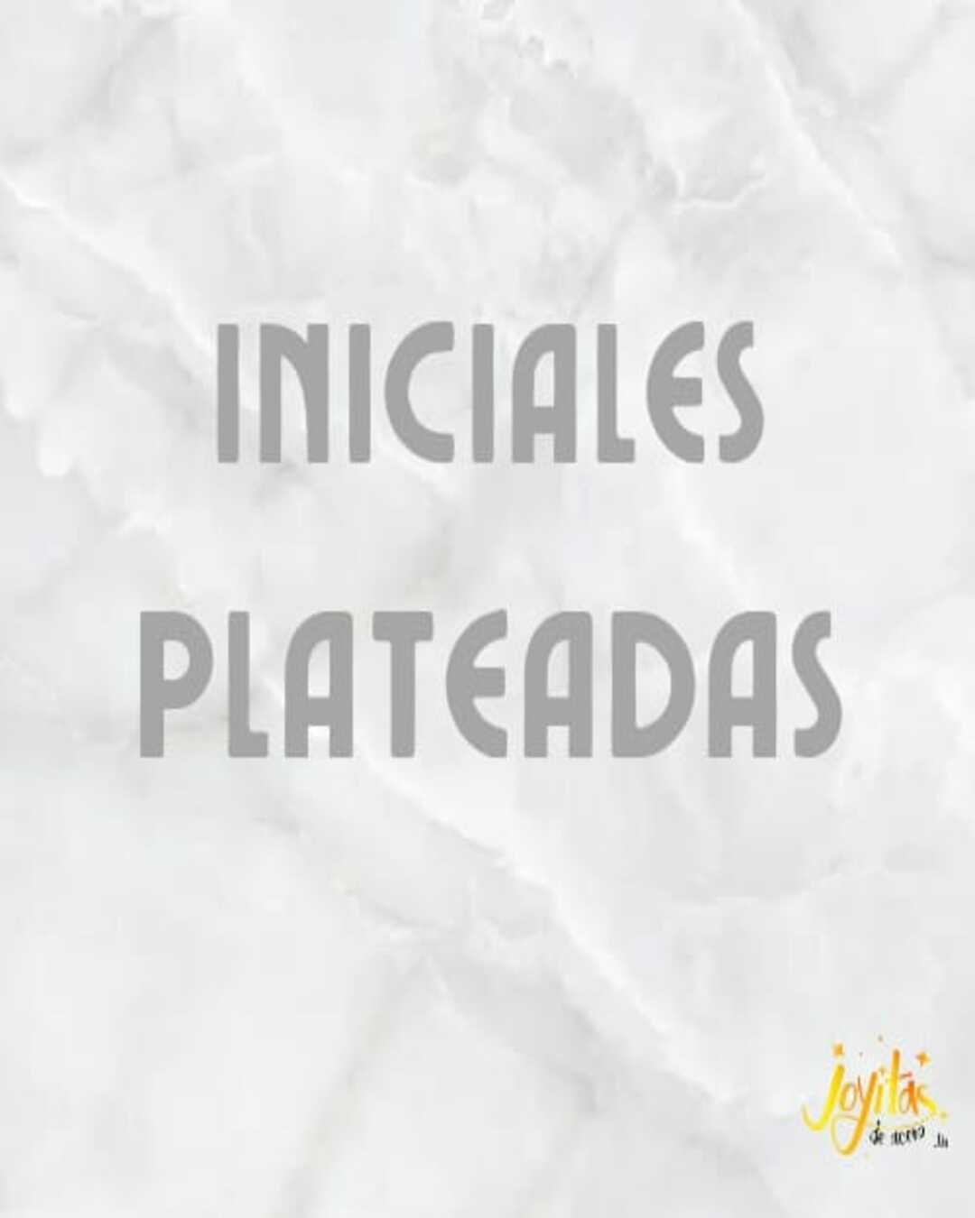 Collar Acero Iniciales 2