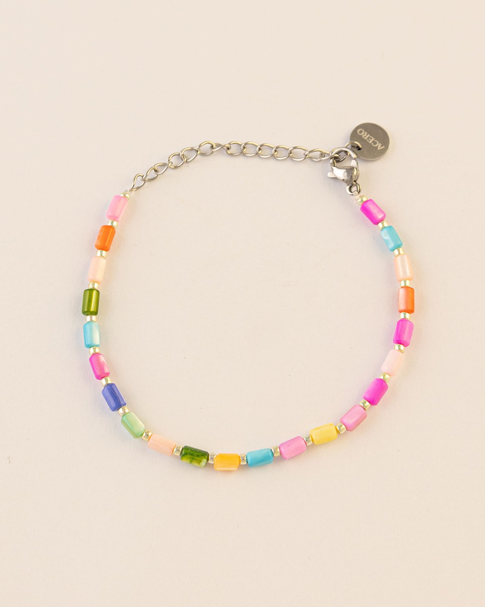 Pulsera Acero Multicolor