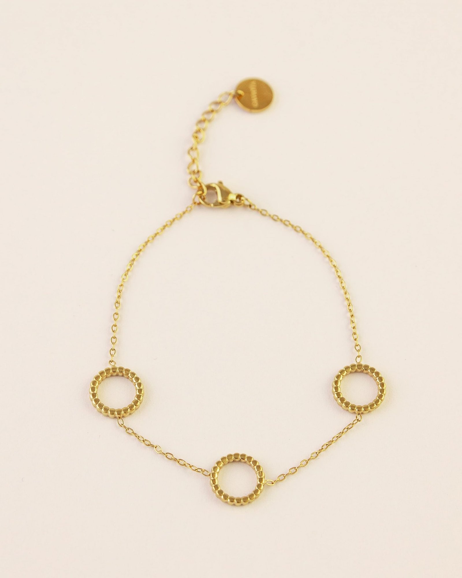 Pulsera Acero 3 Círculos