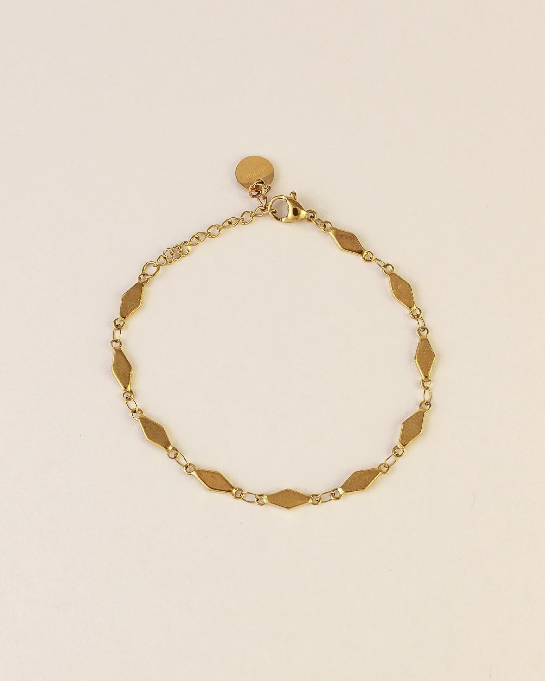 Pulsera Acero Rombos