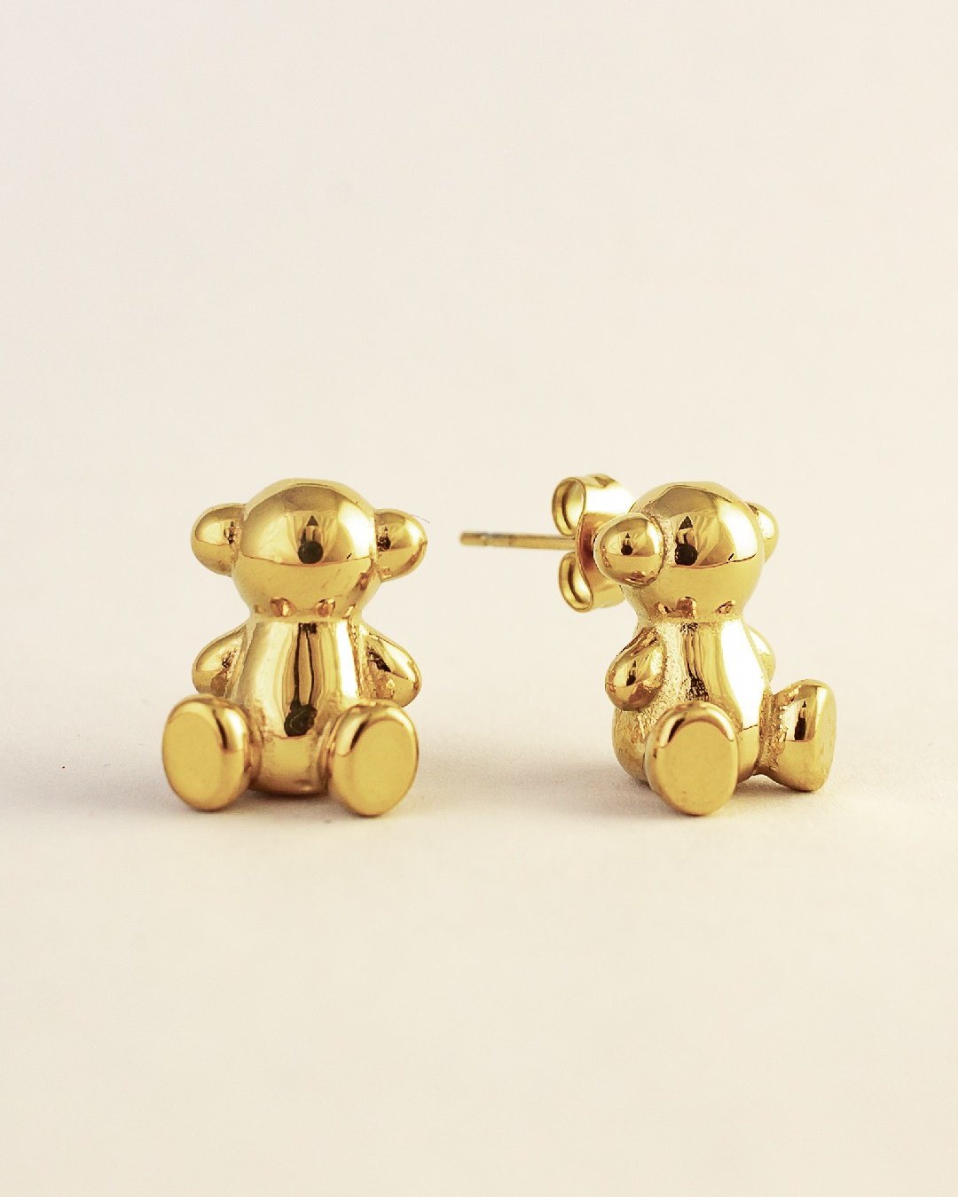 Pendiente Acero Osito Honey