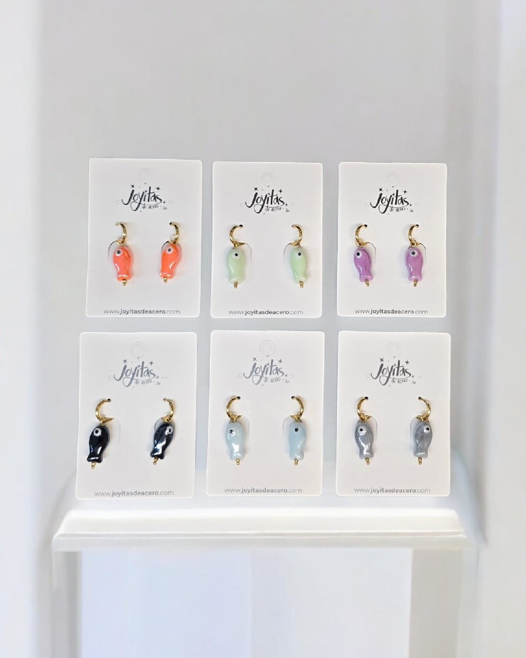 Pendientes Acero Arrecife