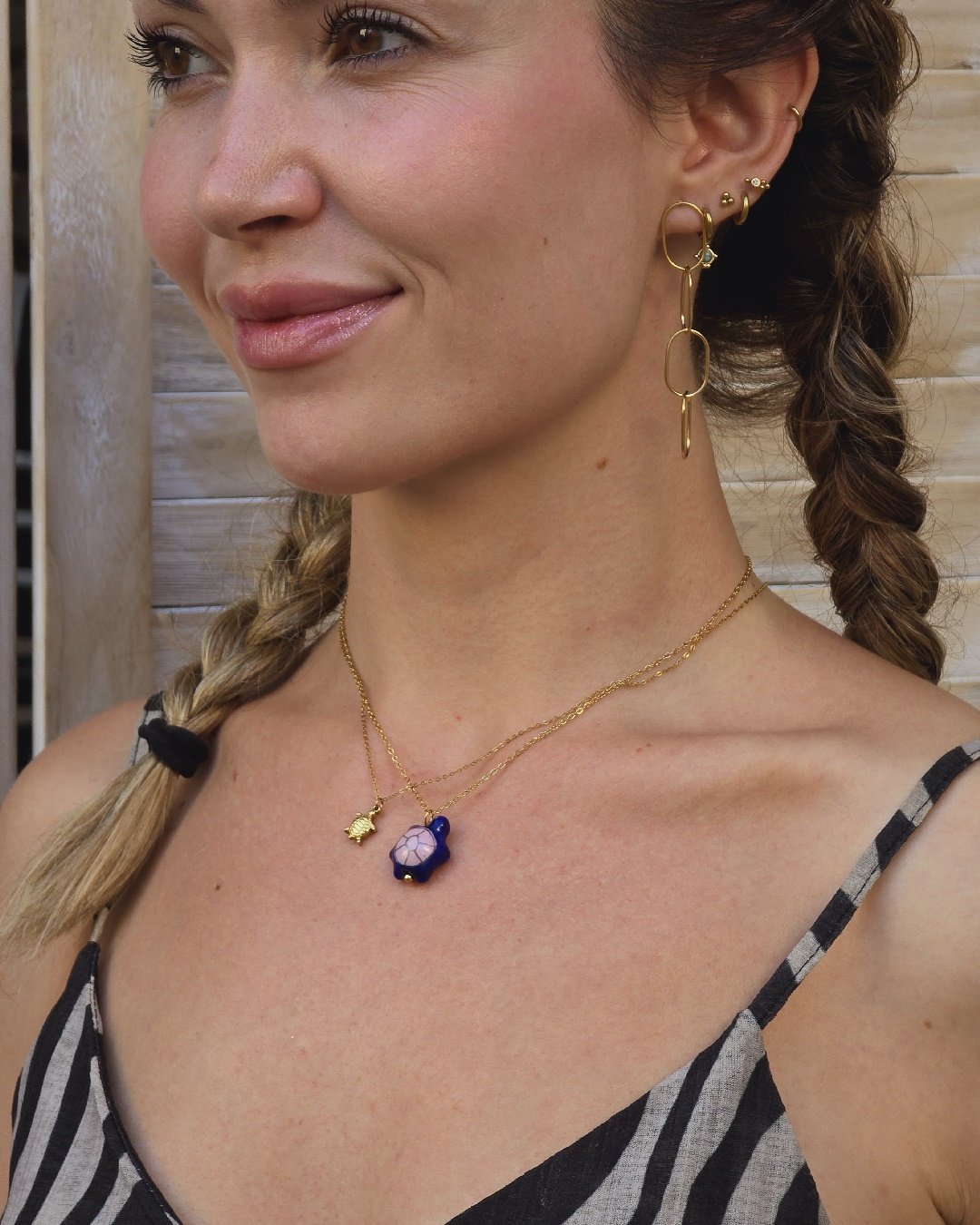 Collar Acero Tortuga