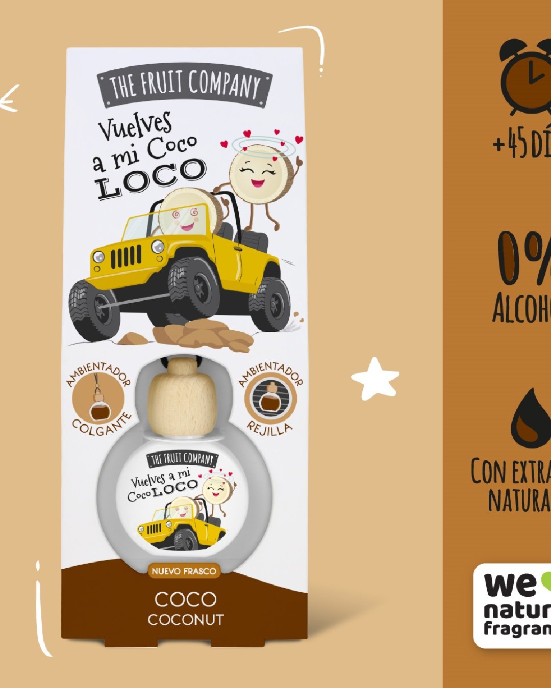 Ambientador Coche Coco TFC