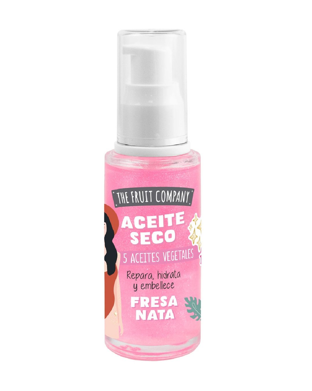 Dry Oil Glitter Fresa Nata 50 ml TFC
