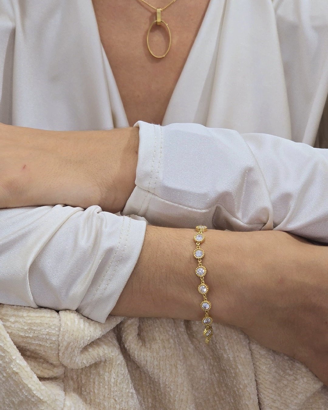 Pulsera Acero Brillos