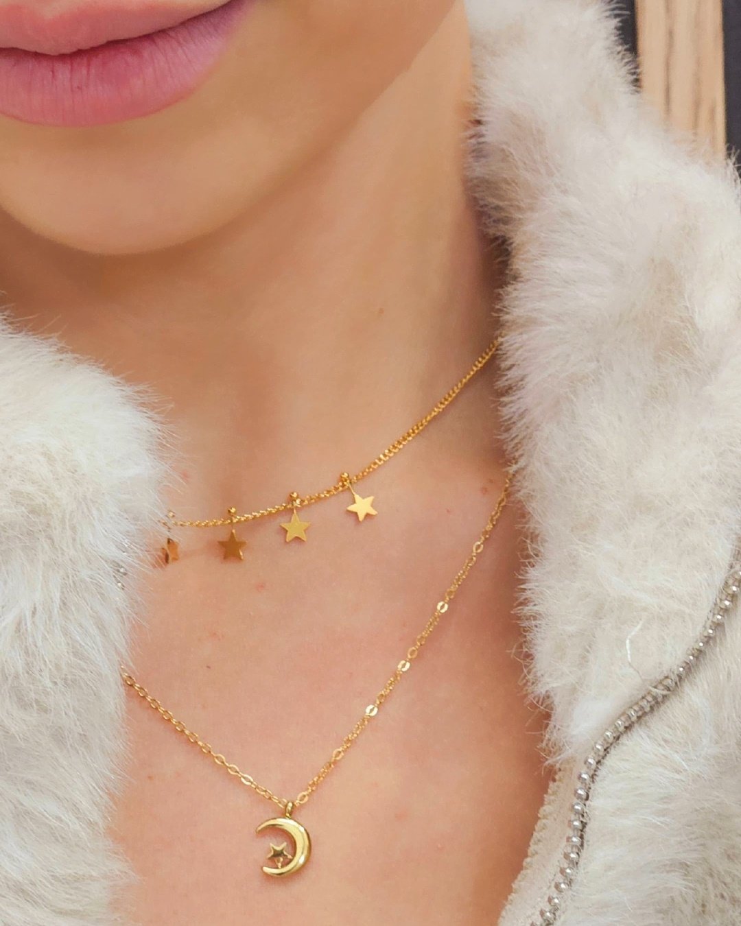 Collar Acero Super Stars