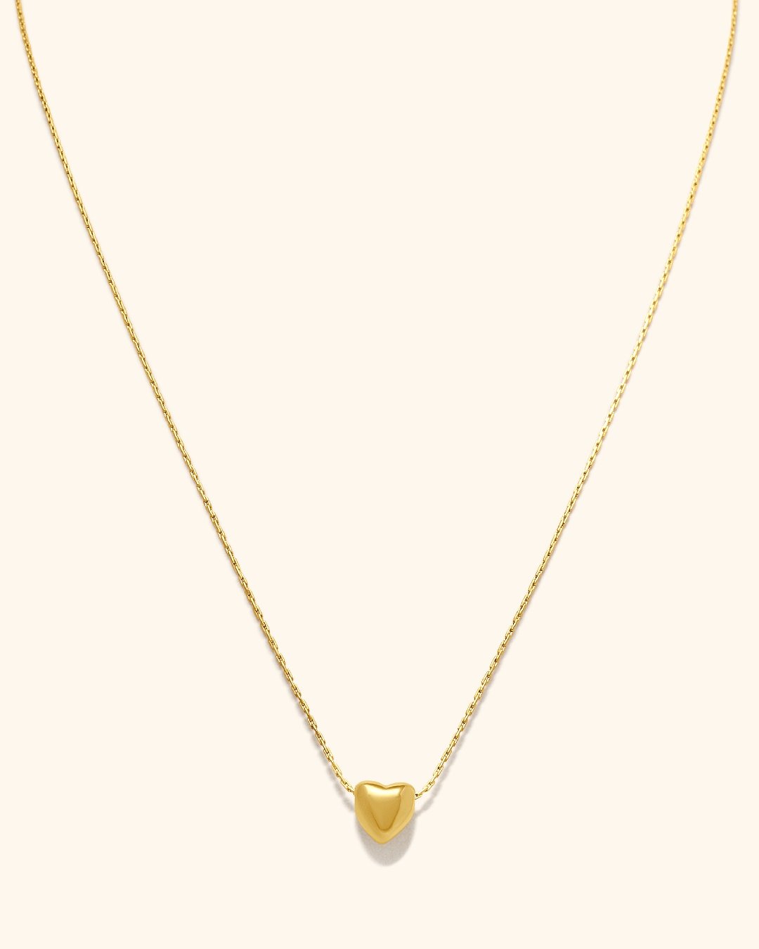 Collar Acero Mini-Corazón