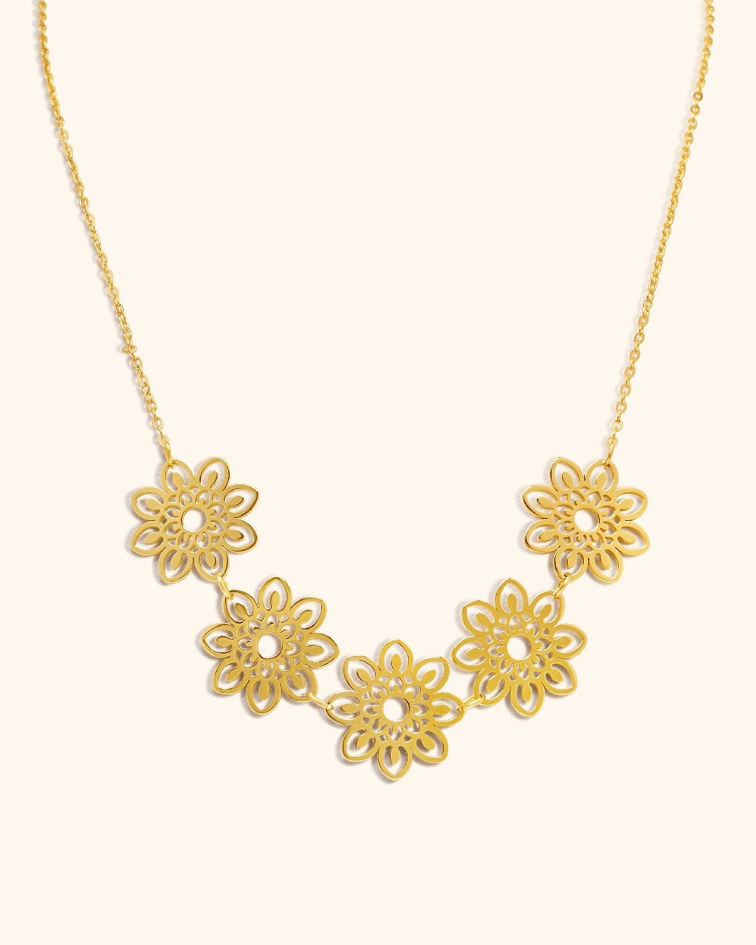 Collar Acero Mandala