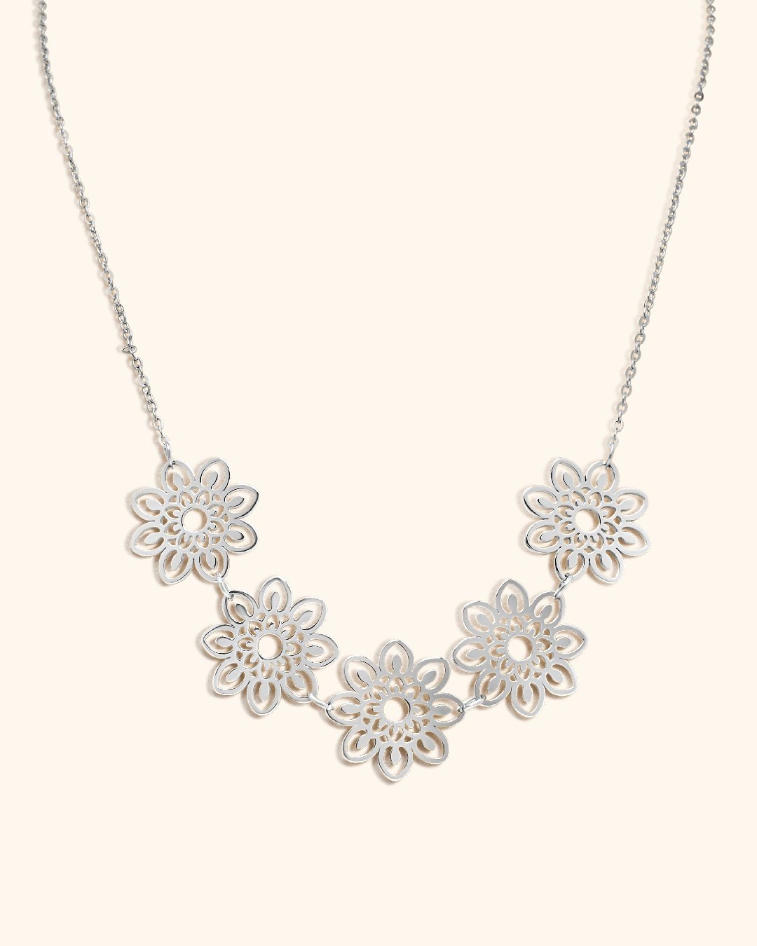 Collar Acero Mandala