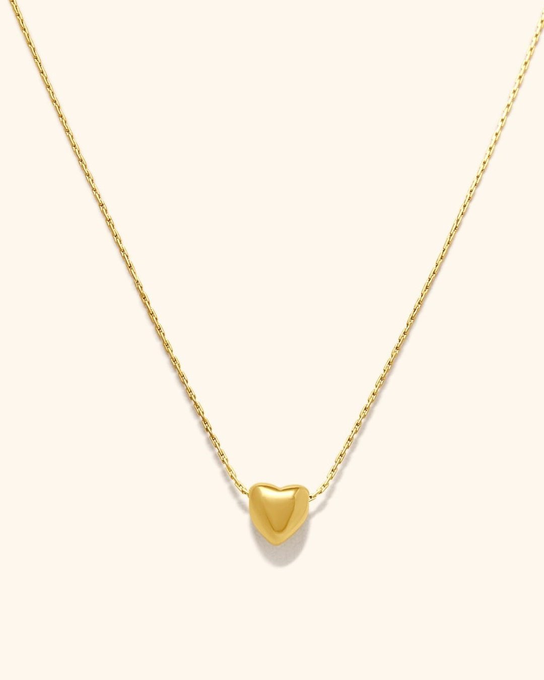 Collar Acero Mini-Corazón