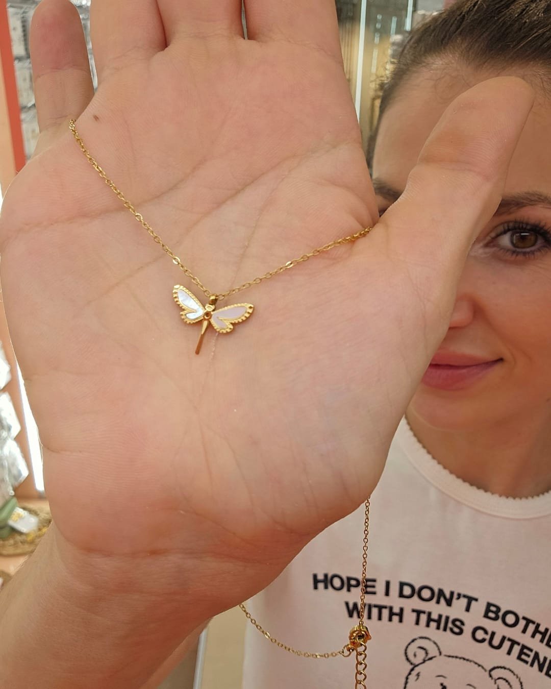 Collar Acero Dragonfly